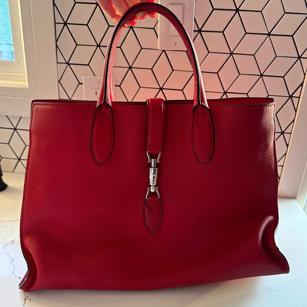 Gucci medium soft leather Jackie Tote